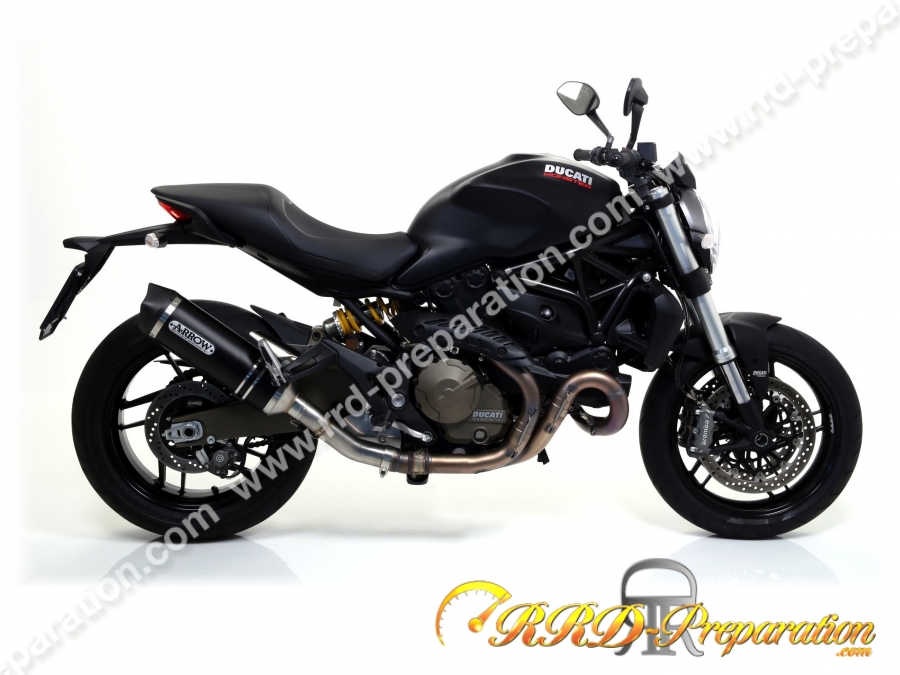 Kit silencieux d'échappement avec raccord ARROW RACE-TECH pour DUCATI  MONSTER 821, MONSTER 1200 , MULTISTRADA 1200, DIAVEL