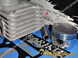 Cylindre - piston 125 BARIKIT Ø54mm aluminium pour moto YAMAHA YBR, XT R, XT X, RIEJU MRT, TANGO, RS2, DERBI SENDA 125