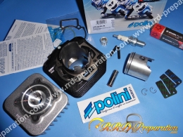 Kit 70cc Ø47mm POLINI RACING bi-segment fonte PIAGGIO / GILERA Air (Typhoon, NRG...)