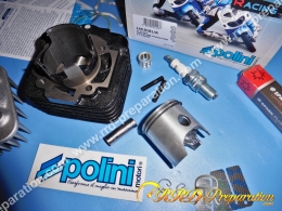 Kit 70cc Ø47mm POLINI RACING bi-segment fonte PIAGGIO / GILERA Air (Typhoon, NRG...)