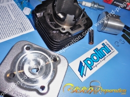 Kit 70cc Ø47mm POLINI RACING bi-segment fonte PIAGGIO / GILERA Air (Typhoon, NRG...)