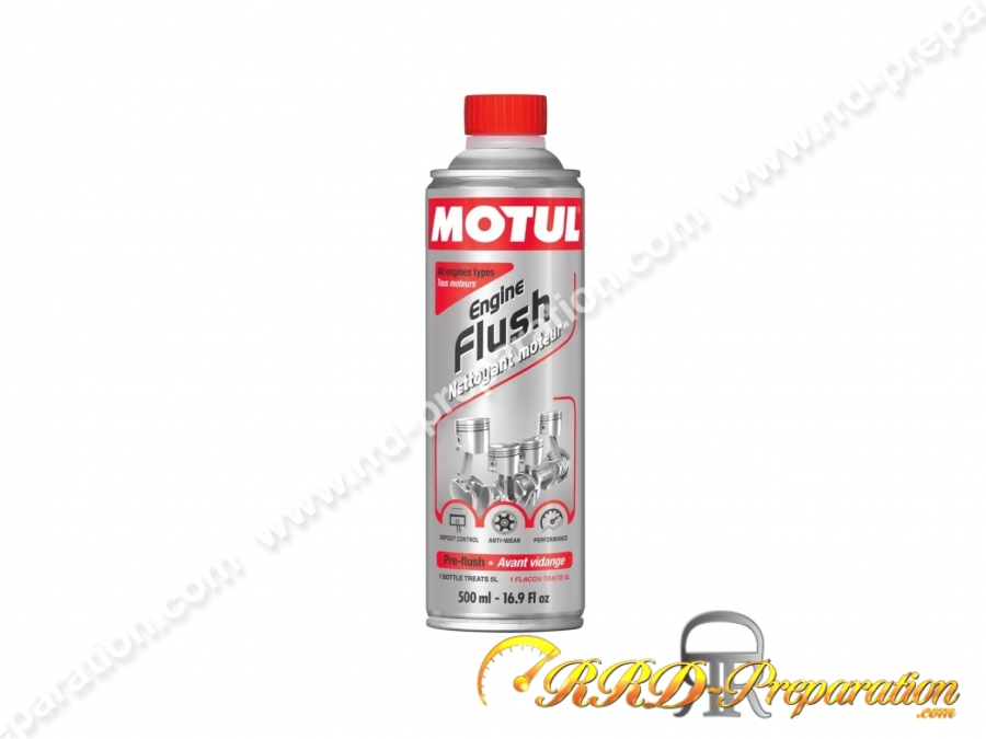 Nettoyant pré-vidange MOTUL ENGINE CLEANER pour Automobile, camions, moto,  quad 4T 300ml