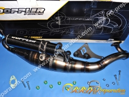 Pot d'échappement DOPPLER S3R EVOLUTION scooter moteur PEUGEOT Horizontal Air et Liquide  (ludix, speedfight 3, Vivacity... )