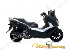 Silencieux d'échappement ARROW Urban Black Steel pour maxi-scooter SYM CruiSym 125i de 2018 à 2020