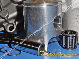 Piston MALOSSI mono-segment Ø40mm axe Ø12mm pour kit 50cc MALOSSI MHR TEAM aluminium PIAGGIO Liquide (NRG, RUNNER...)