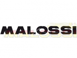 Autocollant MALOSSI noir 16,6cm