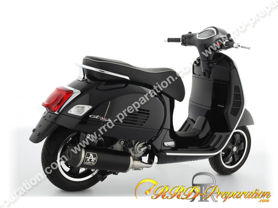 Silencieux ARROW URBAN pour maxi-scooter PIAGGIO VESPA GTS 300 HPE de 2021 à 2022