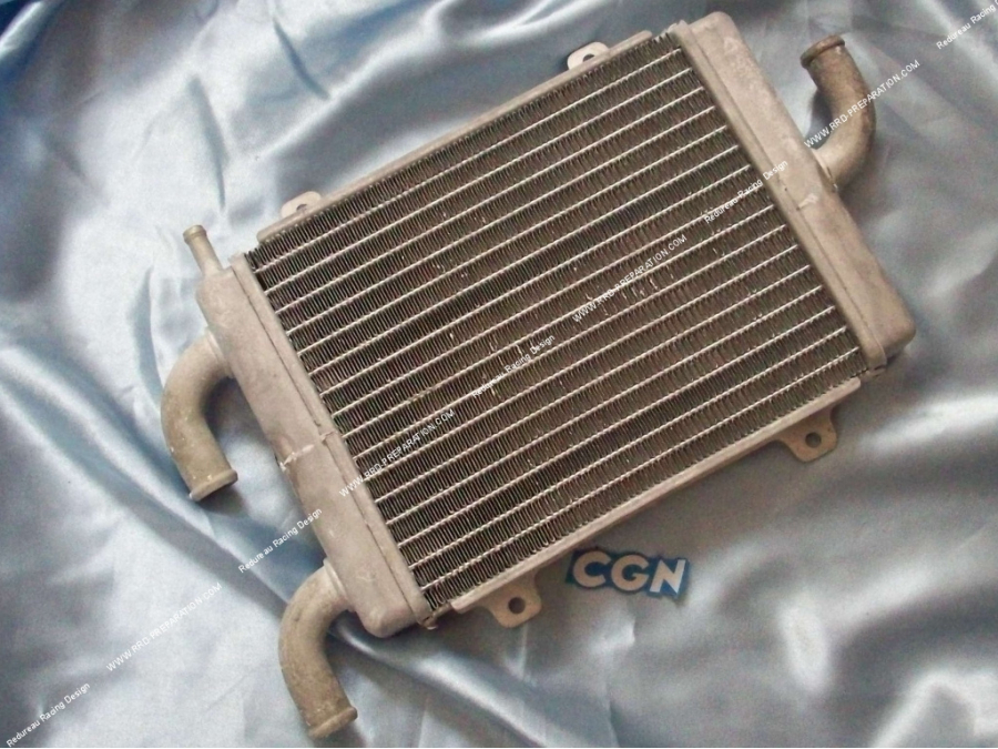 CGN aluminum cooling radiator 23.5cm X 15.5cm for PEUGEOT SPEEDFIGHT, proto, scooter, mob, mécaboite...
