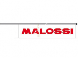 MALOSSI white / red flag 70 X 220cm