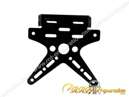 Support de plaque d’immatriculation CNC orientable BLACKWAY pour scooter, moto, mécaboite...