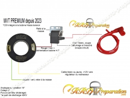 notice branchement allumage MVT PREMIUM MBK 51 schema