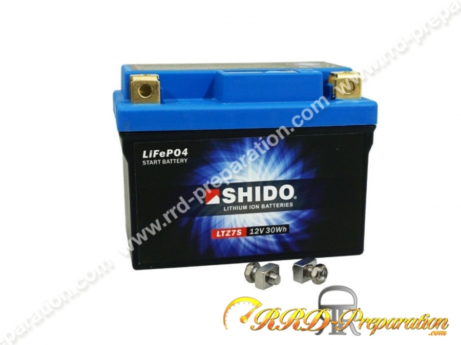 SHIDO LTX9-BS Batterie moto 3Ah 12V YTX9-BS