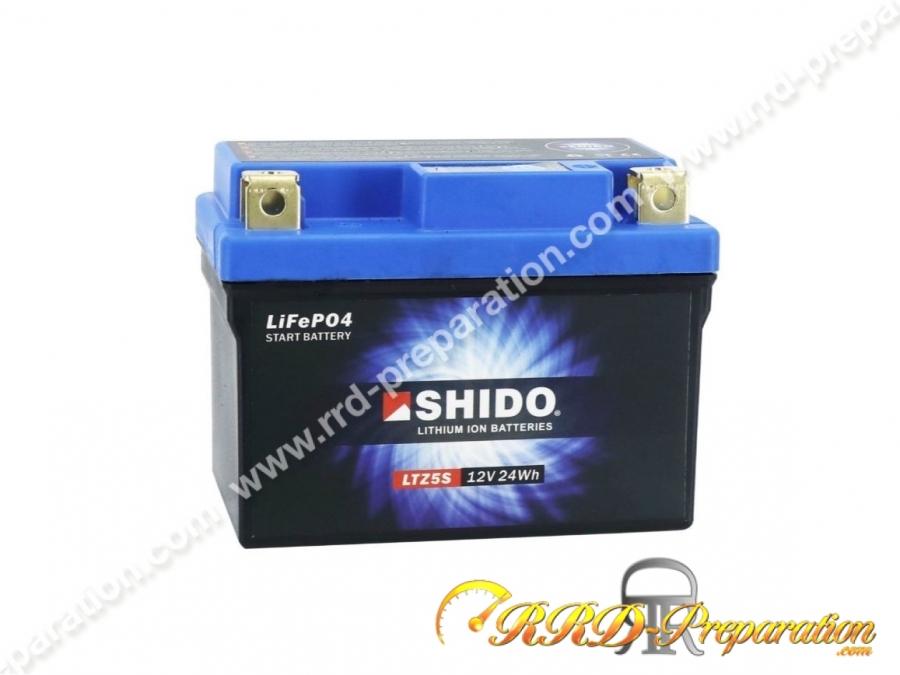 SHIDO LTX4L-BS Batterie moto 1,6Ah 12V YTX4L-BS