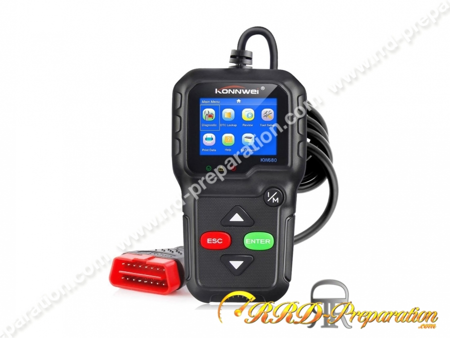 Baliza, lector de código de error KONNWEI OBD OBD2 Escáner KONNWEI