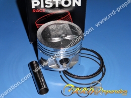 Piston 3 segments ATHENA Ø63mm axe 14mm pour kit 152cc ATHENA sur moto MASH, SUZUKI GZ, GN, GS, DR, quad LTZ, BULLIT... 4T 125
