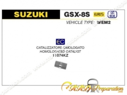 Catalyseur pour ligne complète ARROW pour SUZUKI GSX-8S à partir de 2023 et TRIUMPH STREET TRIPLE 765 de 2020 à 2022