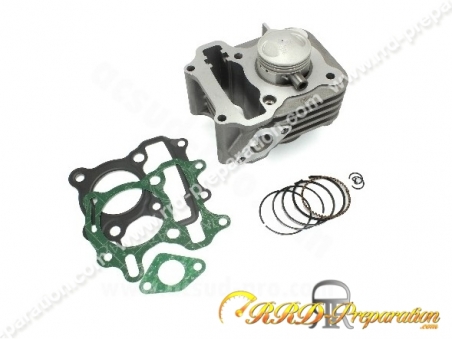 Kit Cilindro Completo Carenzi Sport 50cc - Grigio Ghisa, Raffreddamento Ad Aria Per Piaggio Typhoon, ZIP, Liberty, Sfera, LX E Gilera Stalker