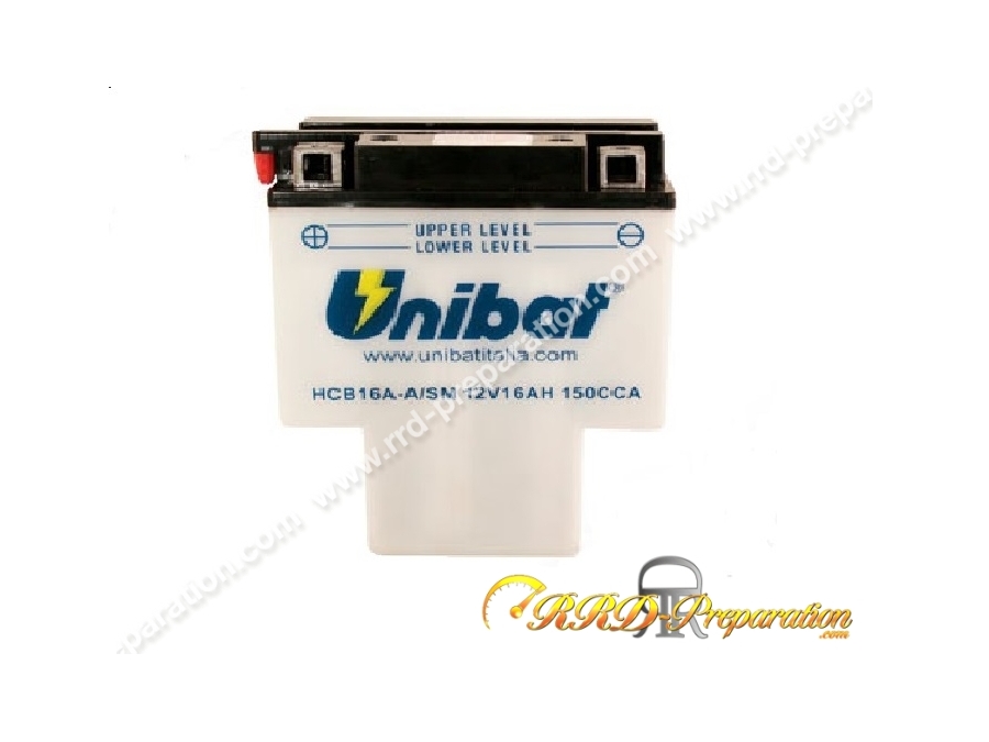 Batterie UNIBAT CT9B-FA 12V 8A ( acide avec entretien )  pour moto Honda Shadow 700,1100cc