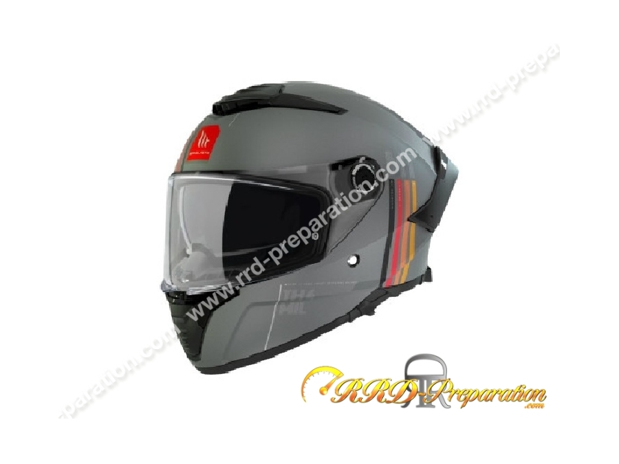 Casque intégral MT THUNDER 4 SV MIL C2 Gris mat