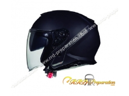 Casque jet double écran MT THUNDER 3 SV uni noir mat, tailles au choix