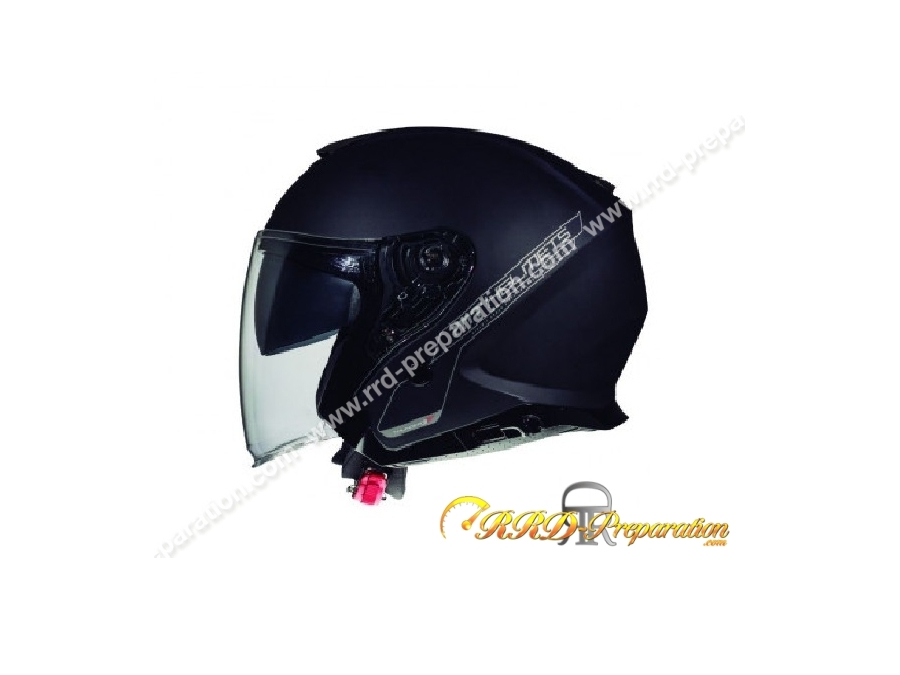 Casque jet double écran MT THUNDER 3 SV uni noir mat, tailles au choix