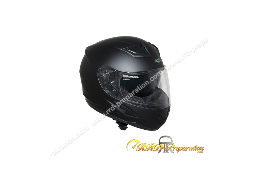 Casque intégral double écran ADX XR3 uni noir mat taille au choix