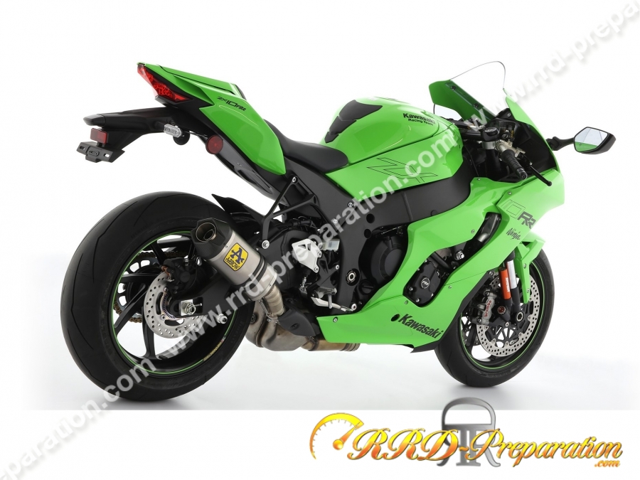 Exhaust silencer kit with ARROW INDY RACE connection for KAWASAKI ZX10R / ZX10RR from 2021 to 2023