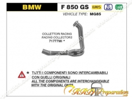 Collecteur d'échappement ARROW Racing pour BMW F 750 GS / F 850 GS de 2021 à 2023