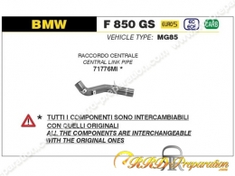 Raccord Racing ARROW pour BMW F 750 GS / F 850 GS de 2021 à 2023