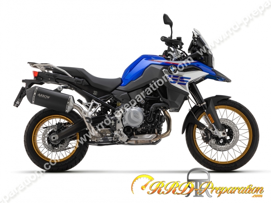 Kit silencieux d'échappement avec raccord ARROW SONORA pour BMW F 750 GS / F 850 GS de 2021 à 2023