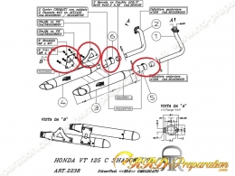Complete mounting kit for...