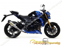 Kit silencieux ARROW X-KONE avec raccord pour moto SUZUKI GSR 750 de 2011 à 2016 et SUZUKI GSX-S 750 de 2017 à 2020