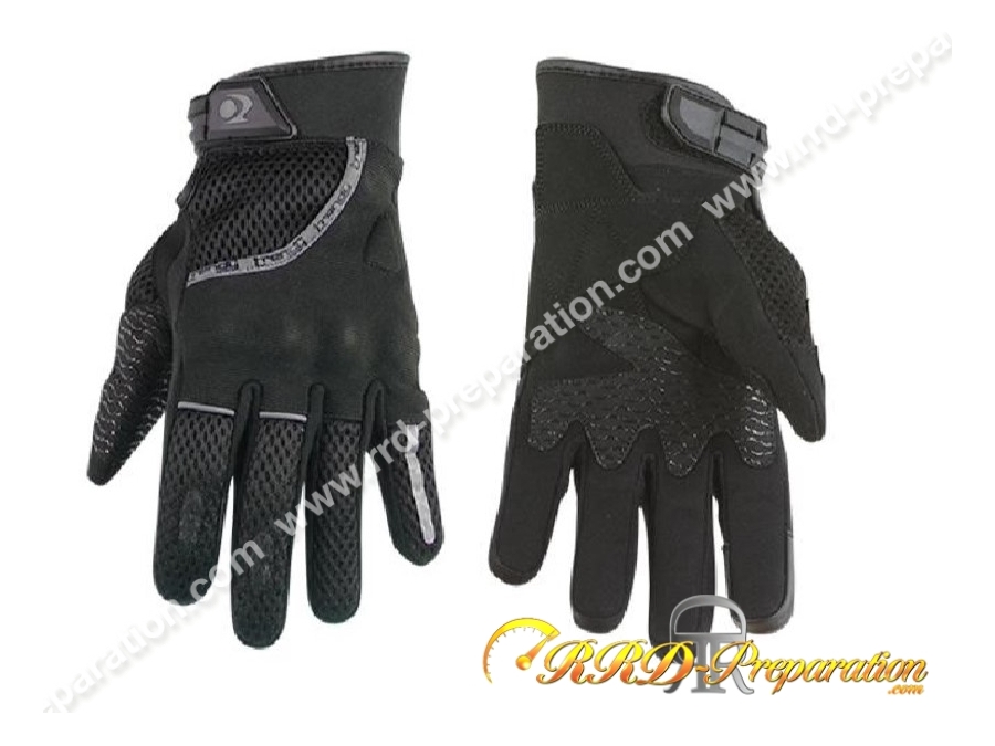 Paire de gants TRENDY GT225 COQUE noir / gris mi-saisons mi-longs tailles au choix