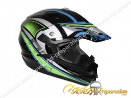 Casque CROSS HUNDERBOLT ADX MX2 NOIR/VERT FLUO XL