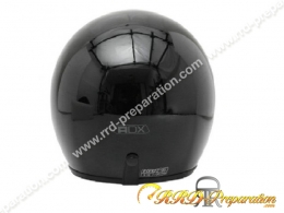 Casque jet ADX CLASSIC NOIR BRILLANT taille au choix