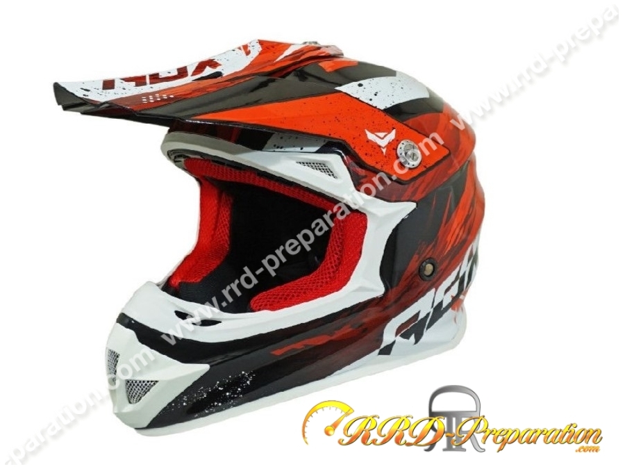 Casque CROSS ADX MX2 Rouge brillant tailles au choix