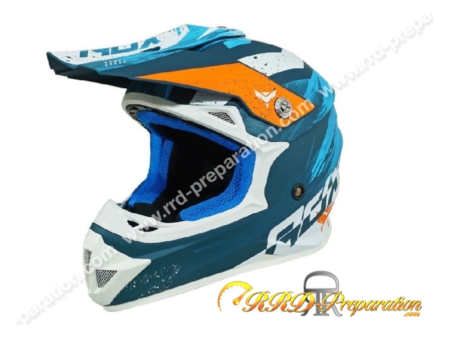 Casque CROSS ADX MX2 BLEU MAT tailles au choix