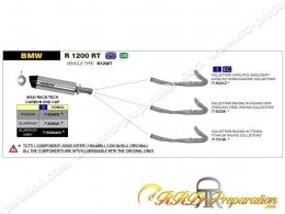 Ligne d'échappement complète MAXI RACE-TECH pour BMW R 1200 RT de 2014 à 2016