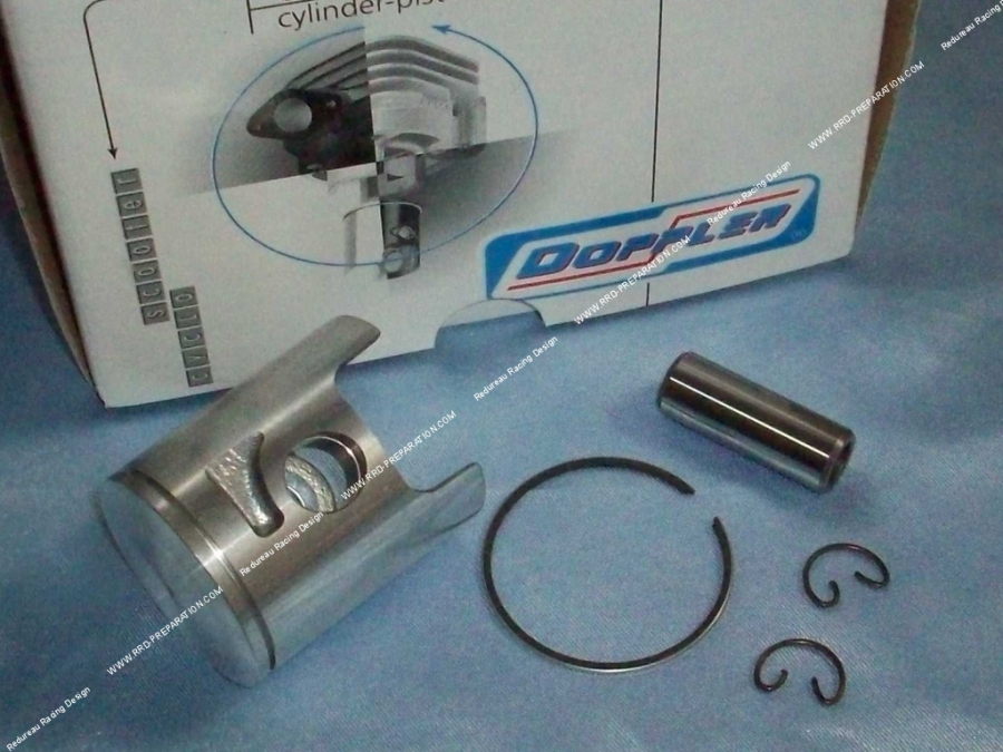 DOPPLER piston ER1 by VERTEX Ø39,84mm for 50cc kit on derbi euro 3