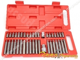 Coffret de 40 embouts TORX et BTR allongé (alen) ACSUD Industry