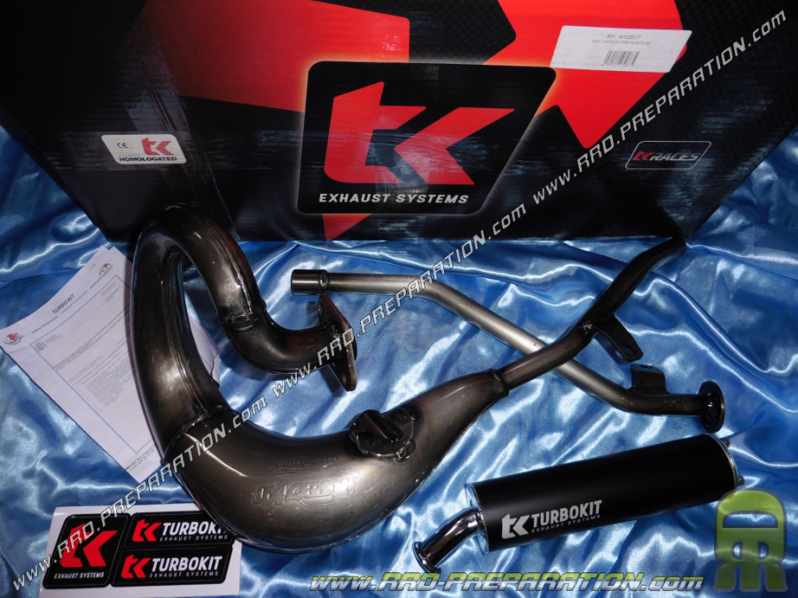 Escape paso alto TURBOKIT TK para HONDA MTX y CRM 80cc 2T