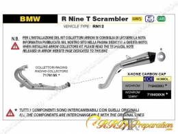 Ligne complète ARROW X-KONE pour BMW R NINE T SCRAMBLER de 2021 à 2023