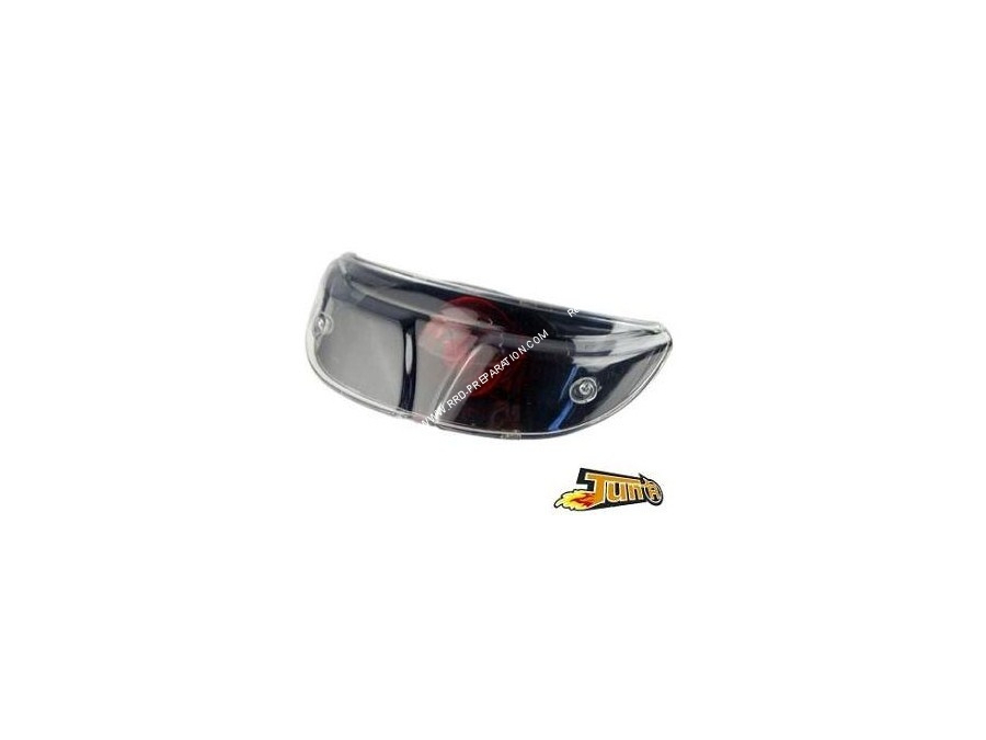 Feu arrière transparent TUN’R type lexus black pour scooter Peugeot TREKKER / SQUAB