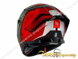 Casque intégral MT THUNDER 4 SV PENTAL B5 rouge nacre matt (taille au choix)