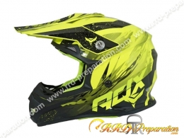 Casque CROSS ADX MX2 jaune fluo brillant (tailles au choix)