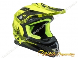 Casque CROSS ADX MX2 jaune fluo brillant (tailles au choix)