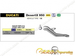 Silencieux d'échappement ARROW DAKAR REPLICA pour DUCATI DESERT X 950 de 2022 à 2023