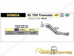 Silencieux d'échappement ARROW DAKAR REPLICA pour HONDA XL 750 TRANSALP à partir de 2023