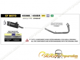 Ligne d'échappement complète INDY RACE EVO ARROW pour CF MOTO 450NK / 450SR à partir de 2023