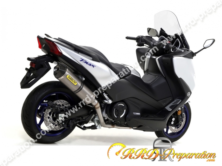 Silencieux d'échappement ARROW RACE-TECH pour YAMAHA TMAX 530de 2017 à 2019 et 560 de 2020 à 2021